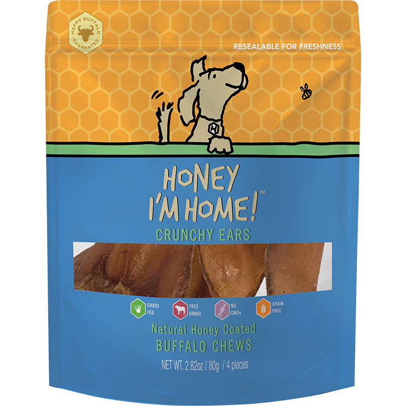 Honey D Buf Ears 4pk{L-x}