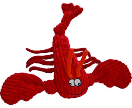 Hugglehounds Knottie Lobster Dog Toy-large-{L+x}