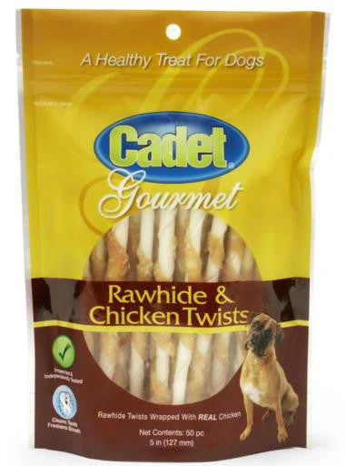 IMS Cadet 50 Piece Rawhide & Chicken Twist {L+1} 380374