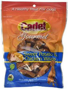 IMS Cadet Chicken & Sweet Potato Wraps 14 oz. {L+1} 380377 - Image 2