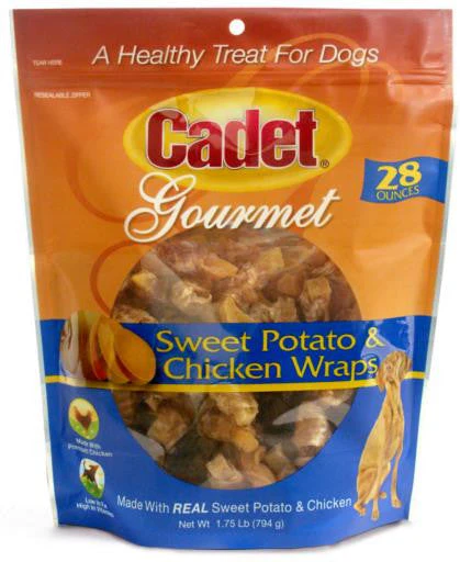 IMS Cadet Chicken & Sweet Potato Wraps 28 oz. {L+1}380383