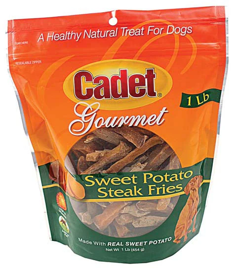 IMS Sweet Potato Steak Fries Treat 16 oz. {L+1}680320