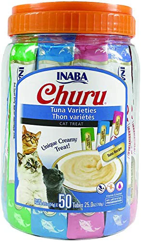 Inaba Churu 50 Tubes Tuna Variety {L-1}859035