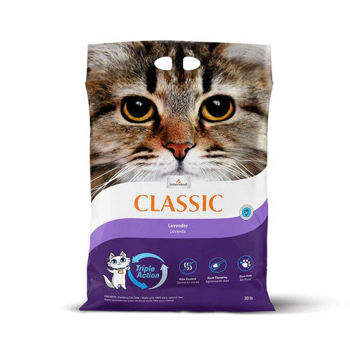 Intersand Classic Lavender Cat Litter 30 lb - Image 2