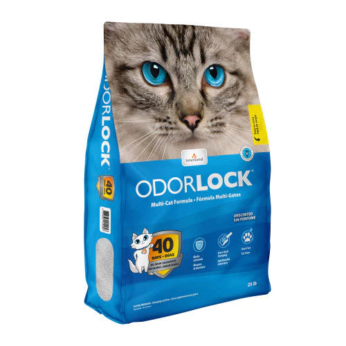 Intersand Odorlock Unscented Cat Litter 25 lb - Image 2