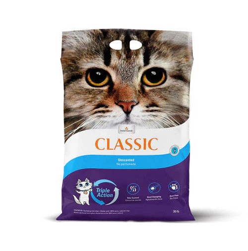 Intersand Classic Unscented Cat Litter 30 lb - Image 2