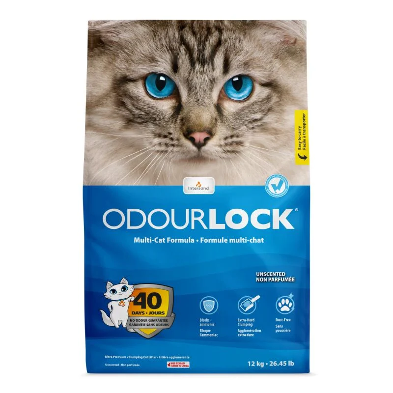 Intersand Odor Lock Store Use Bulk Bag Cat Litter 40 lb