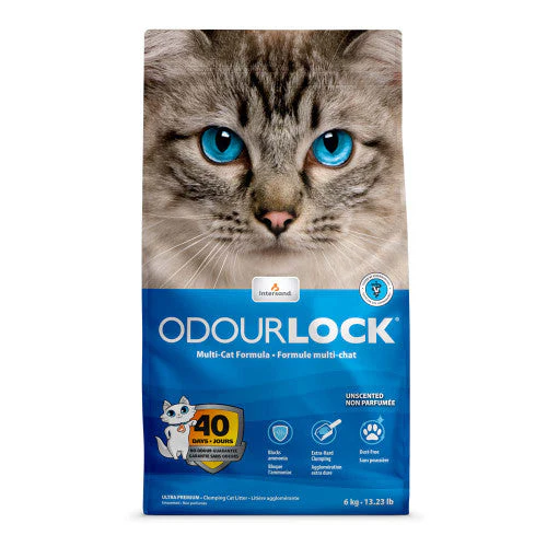 Intersand Odorlock Unscented Cat Litter 13.2 lb - Image 2
