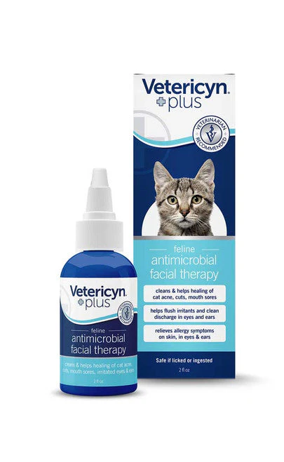 Vetericyn Plus Feline Antimicrobial Facial Therapy 2 fl. oz - Image 2