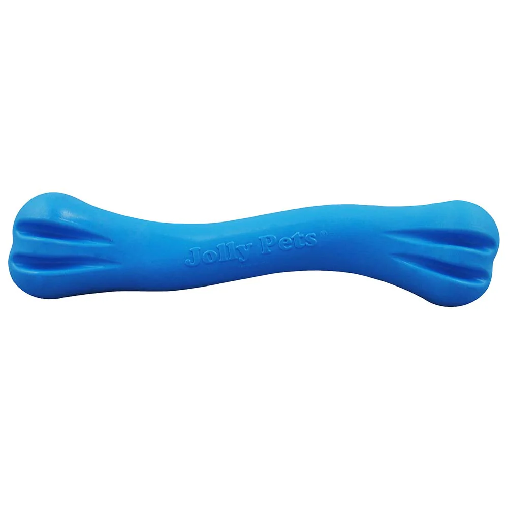 Jolly Pet Flex-n-Chew Bone Dog Toy 8 in, Medium