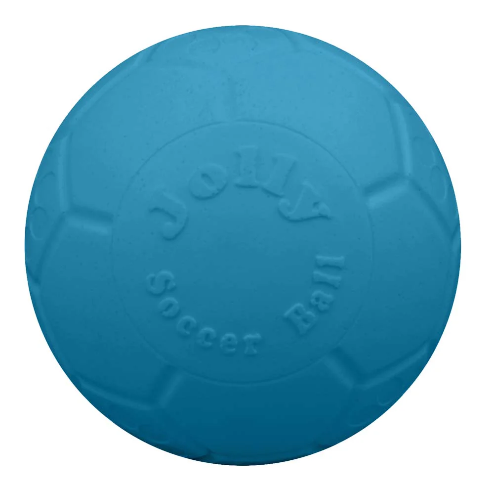 Jolly Pet Soccer Ball Boxed Dog Toy Blue Small, 5.5 in
