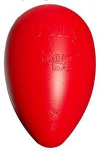 Jolly Pets Jolly Red Egg Dog Toy-8 Inch-{L+1} - Image 2