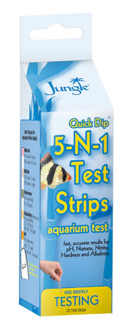 Jungle Laboratories Quick Dip 5-in-1 Aquarium Test Strip - Image 2