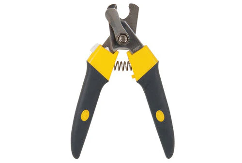 JW Pet Deluxe Dog Nail Clipper Grey/Yellow LG - Image 2