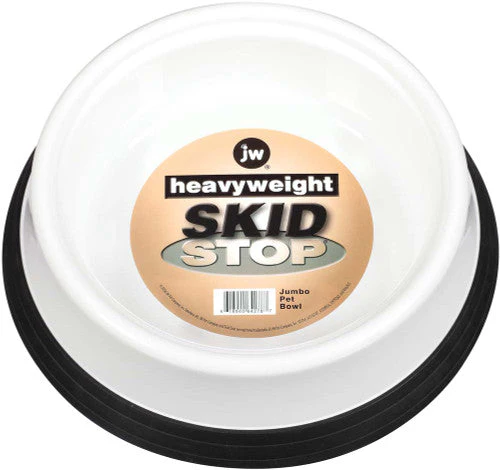 JW Pet Skid Stop Heavyweight Dog Bowl Assorted XL - Image 2