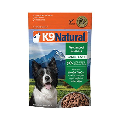 K9 Natural Dog Freeze-dried Lamb 1.1lb {L+x}