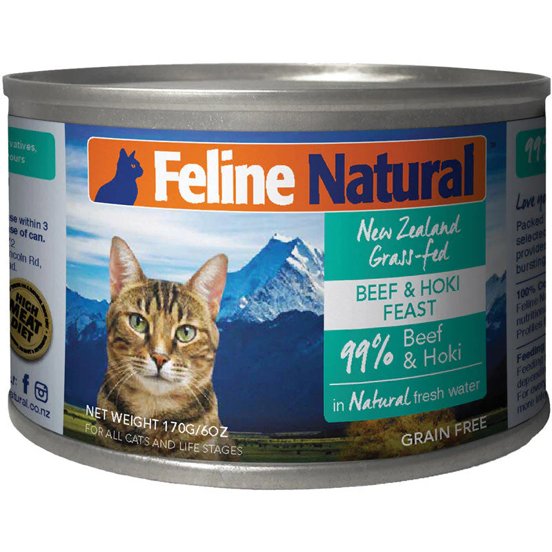 K9 Naturals Cat Beef & Hoki 6oz {L+x}