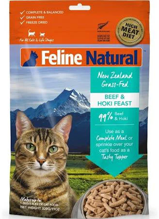 K9 Naturals Cat Freeze-dried Beef Hoki 11oz {L+x} (D) - Image 2