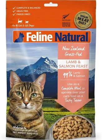 K9 Naturals Cat Freeze-dried Lamb Salmon 11oz {L+x} - Image 2