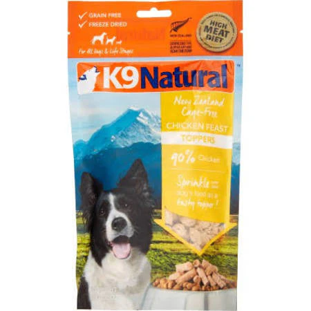 K9 Naturals Dog Freeze-dried Chicken Topper 3.5oz {L+x} - Image 2