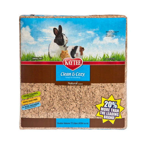 Kaytee Clean & Cozy Natural Small Animal Pet Bedding 72 Liters - Image 2