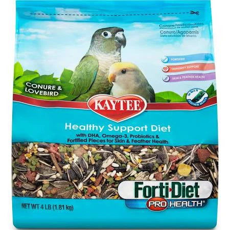 Kaytee Forti-Diet Pro Health Conure and Lovebird Food 4lb - Image 2