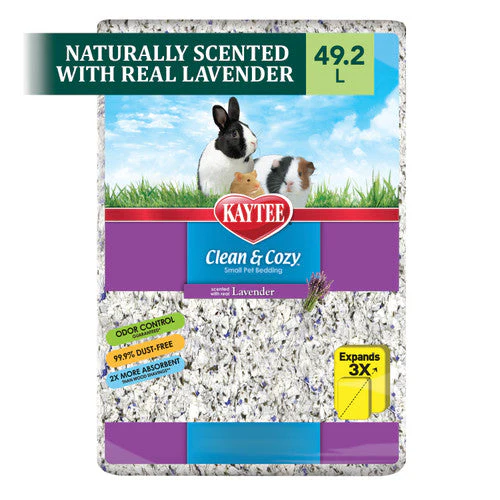 Kaytee Clean & Cozy Lavender Small Animal Pet Bedding 49.2 Liters - Image 2