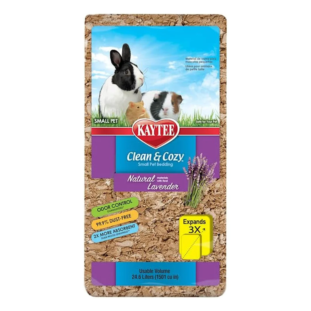 Kaytee Clean & Cozy Natural Bedding with Lavender 24.6 l