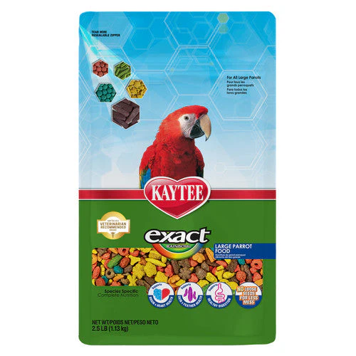 Kaytee Exact Rainbow Large Parrot 2.5lb - Image 2