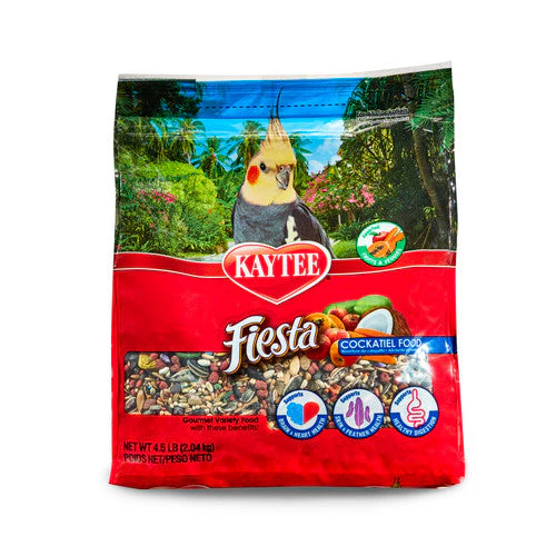 Kaytee Fiesta Cockatiel Food 4.5 lb - Image 2