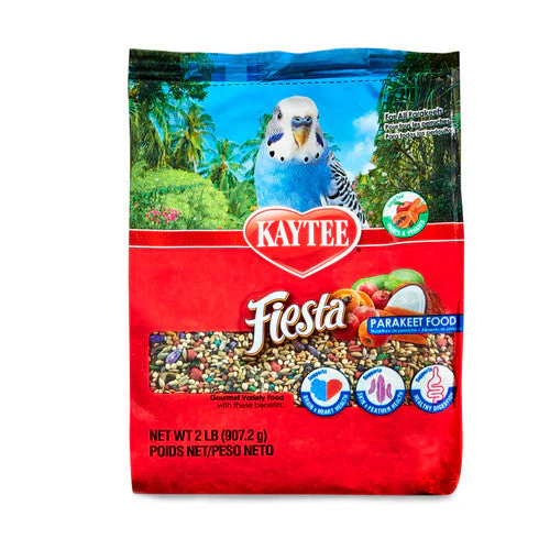 Kaytee Fiesta Parakeet Food 2 lb - Image 2