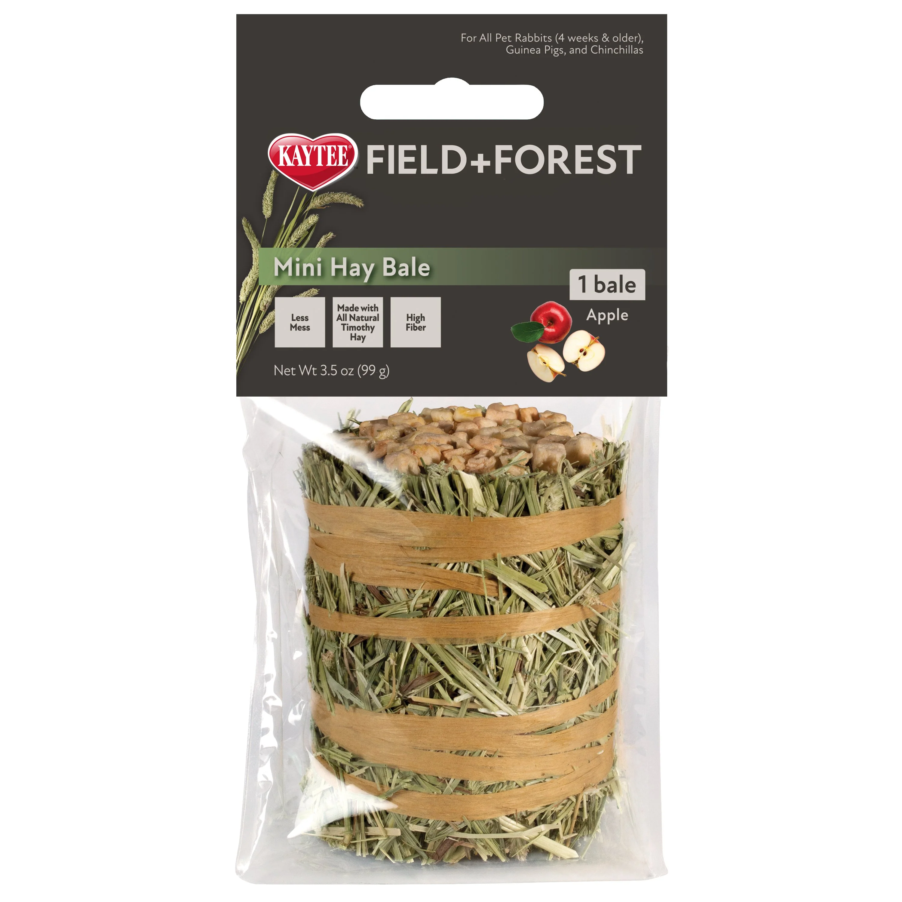 Kaytee Mini Hay Bales Apple 3.5 oz