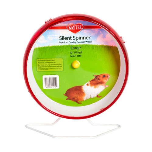 Kaytee Small Animal Silent Spinner Wheel Large 10 Inch (assorted colors) - Image 3