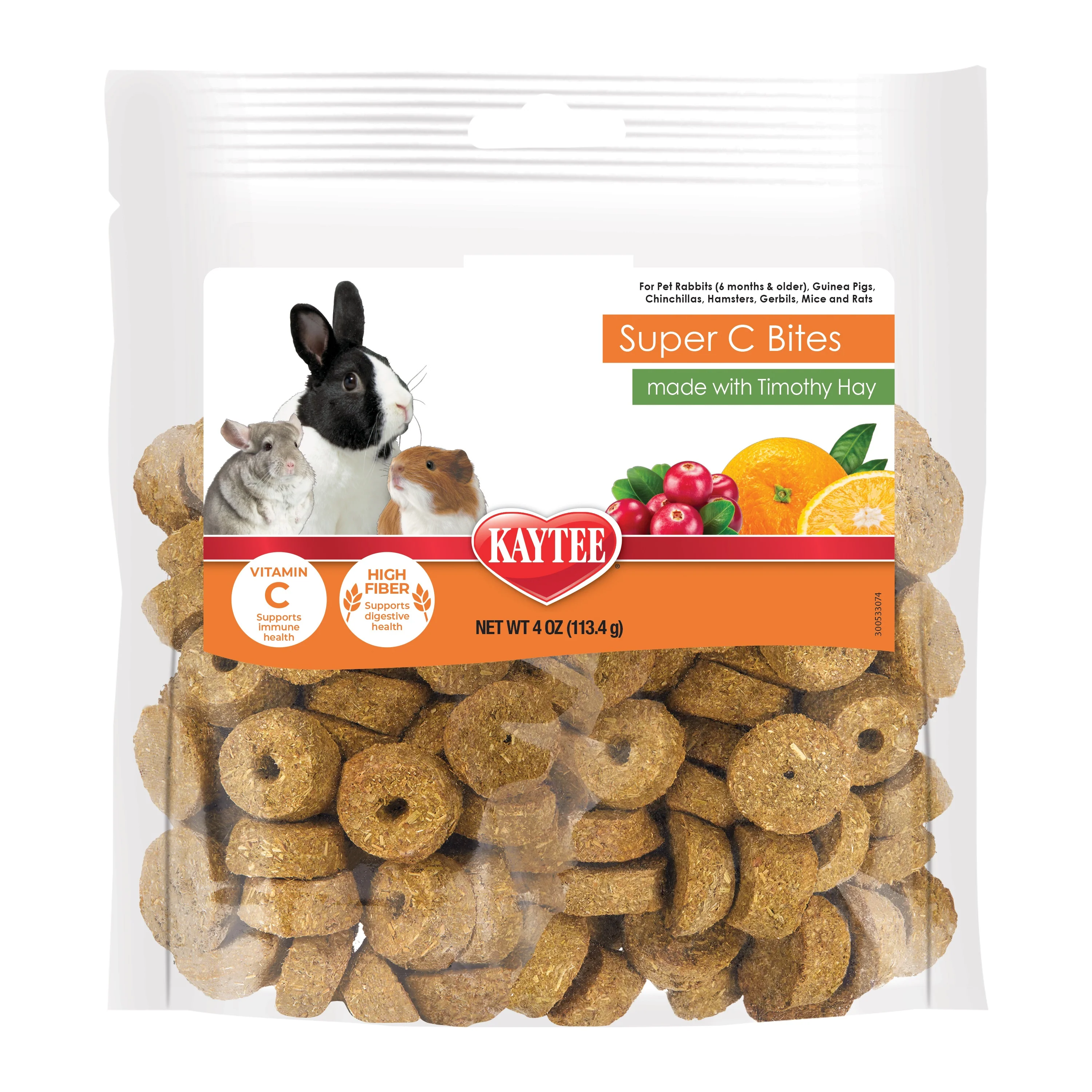 Kaytee Super C Bites, Cranberry and Orange Cranberry and Orange 4 oz