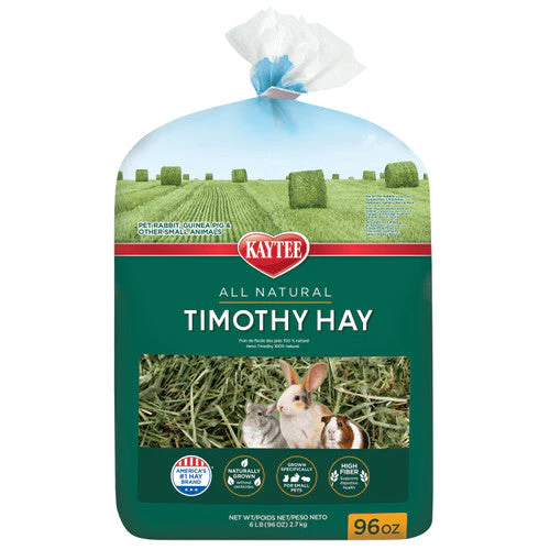 Kaytee Timothy Hay Quarter Gaylord 96 Ounces - Image 2
