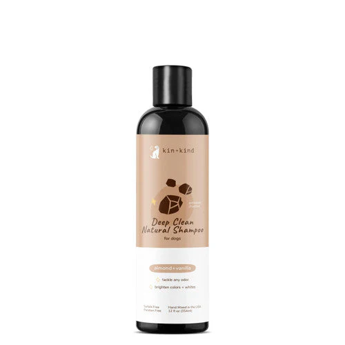 Deep Clean Natural Dog Shampoo Almond & Vanilla 12 oz - Image 2