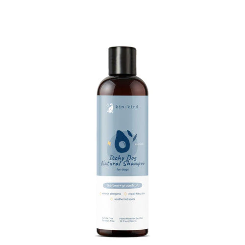 Itchy Dog Natural Shampoo Tea Tree & Grapefruit 12 oz - Image 2