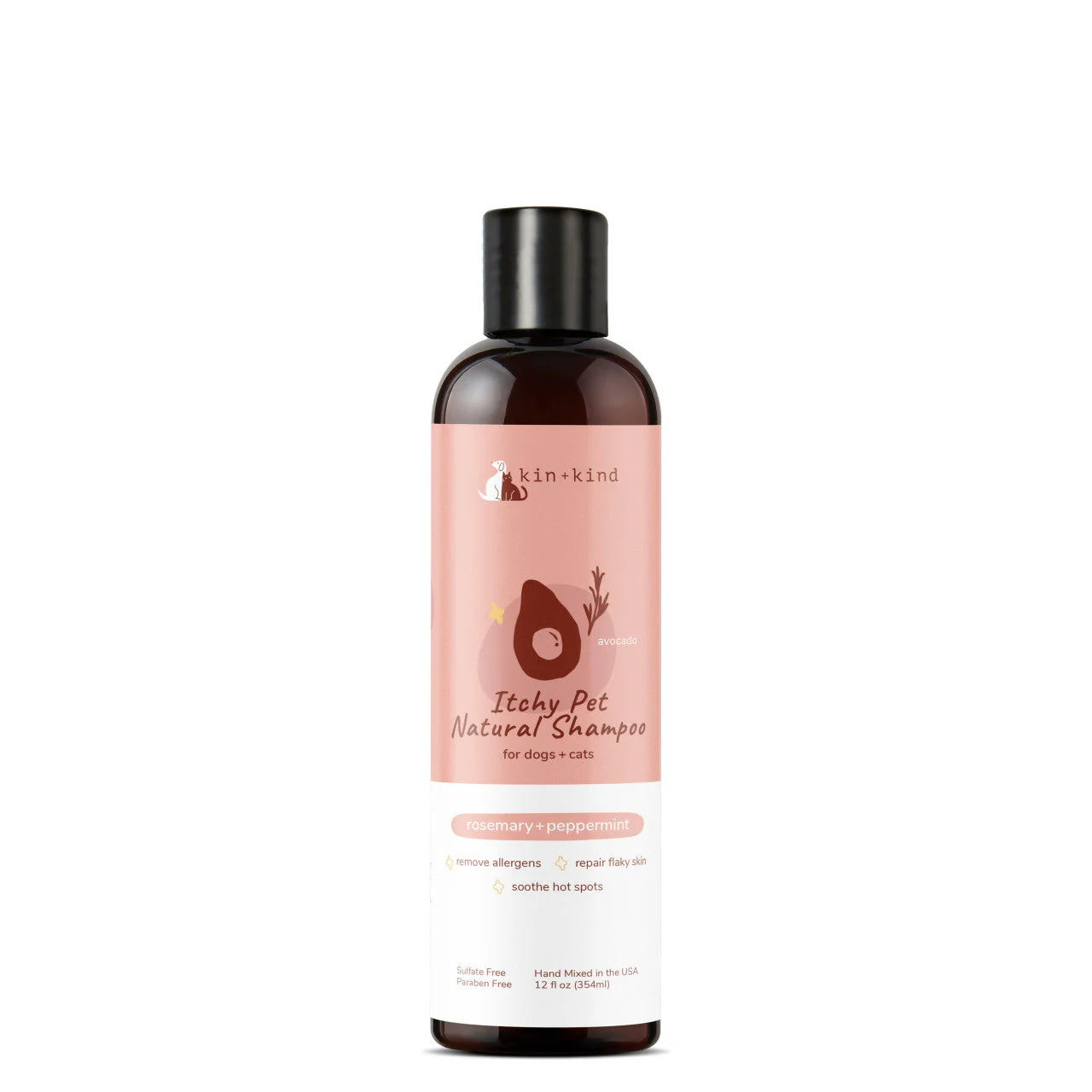 Itchy Dog Natural Shampoo Rosemary & Peppermint 12 oz