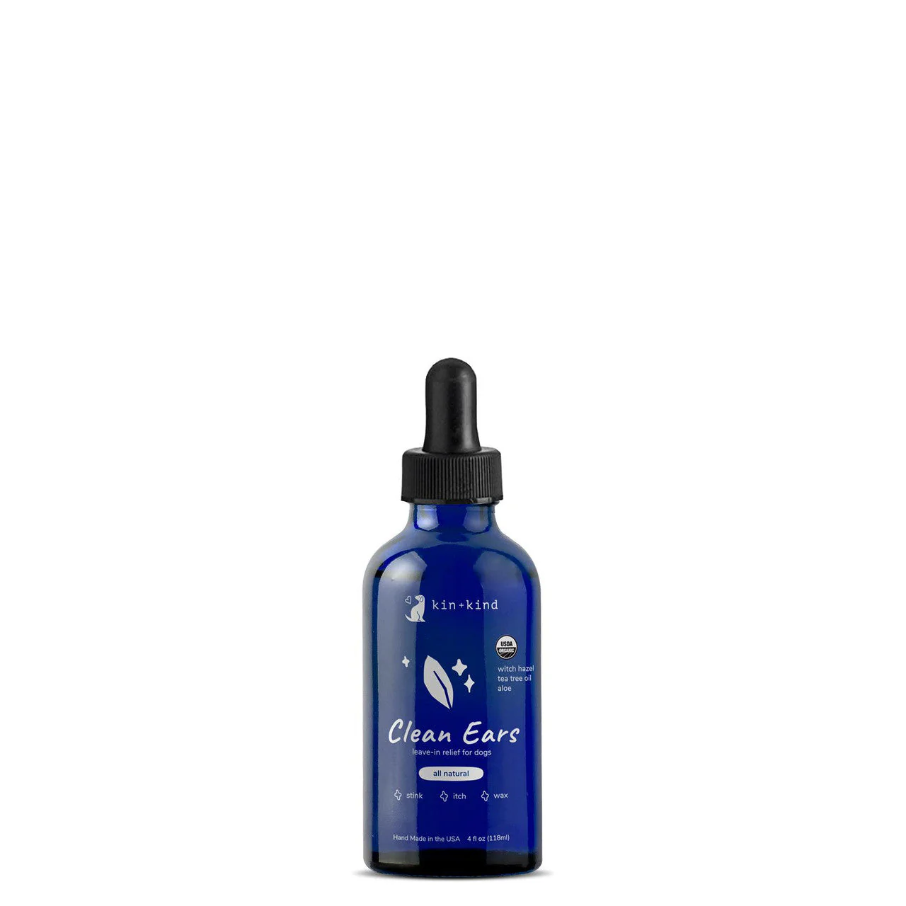 Organic Clean Ears (Leave-In Dog Ear Cleaner) 4 oz