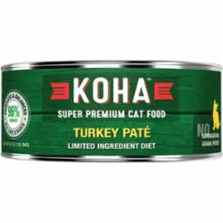 Koha Cat Grain Free 95% Turkey 5.5oz {L+x} C=24