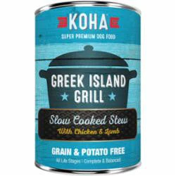 Koha Dog Grain Free Greek Island Stew 12.7oz {L+x} C=12 - Image 2