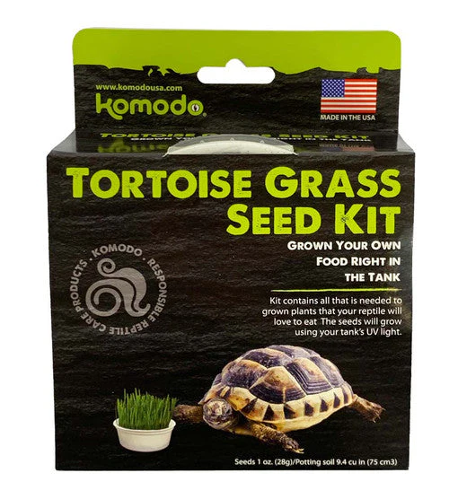 Komodo Grow Your Own Grass Seed Kit for Tortoise 6.5 in - Image 2