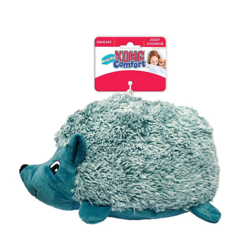 KONG Comfort HedgeHug Dog Toy Assorted MD