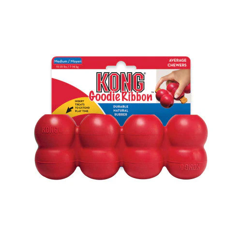 KONG Goodie Ribbon Dog Toy MD - Image 2