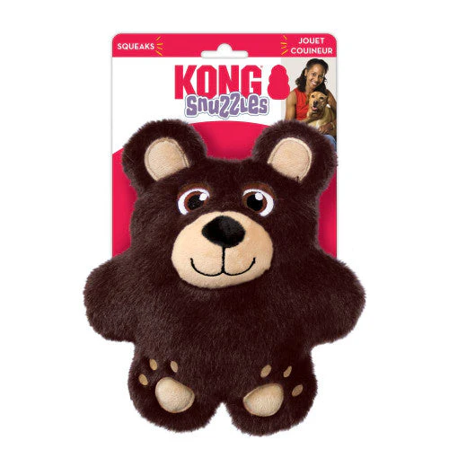 KONG Snuzzles Dog Toy Bear MD - Image 2