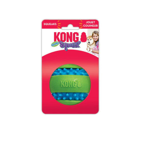 KONG Squeezz Goomz Ball Dog Toy LG - Image 2