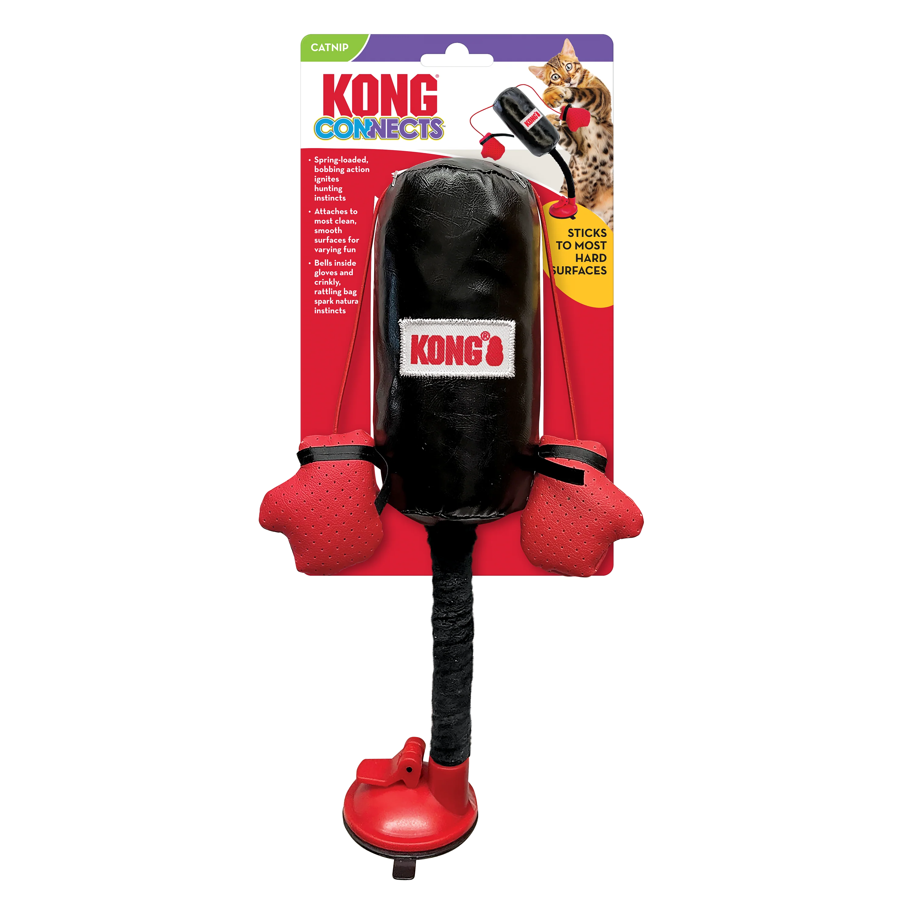 KONG Connects Punching Bag Cat Toy