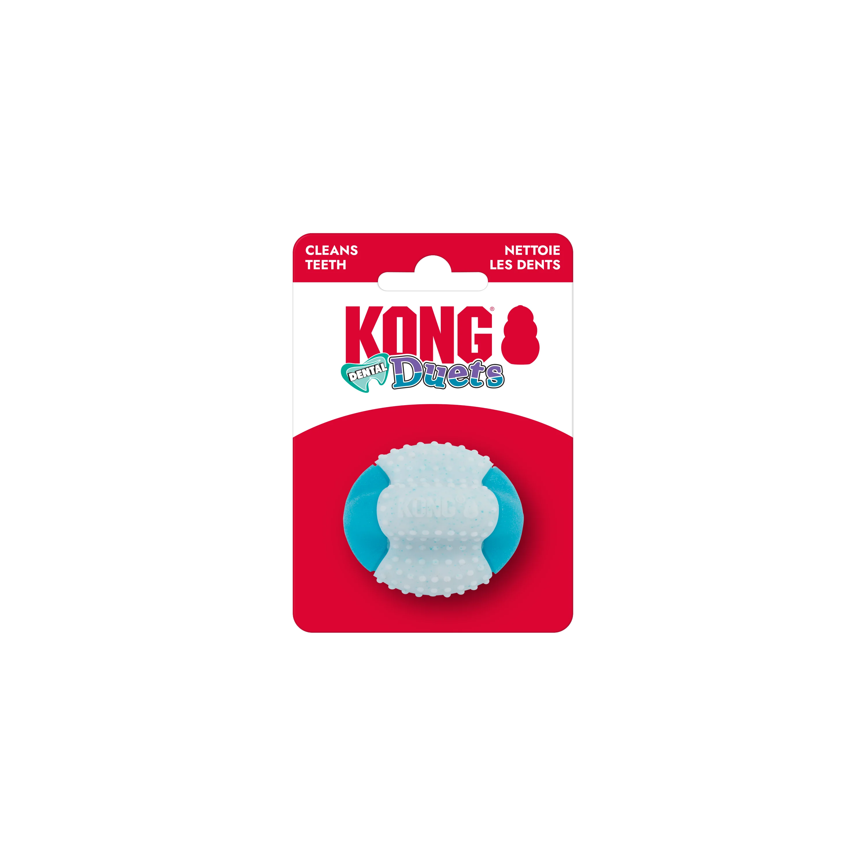 KONG Duets Dental Ball Dog Toy X-Small/Xm