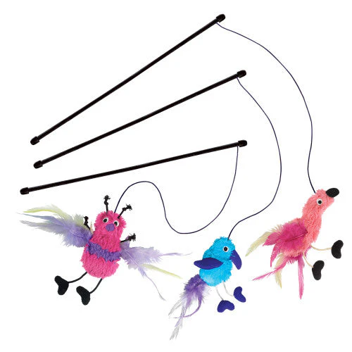 KONG Feather Teaser Catnip Toy Assorted One Size - Image 2
