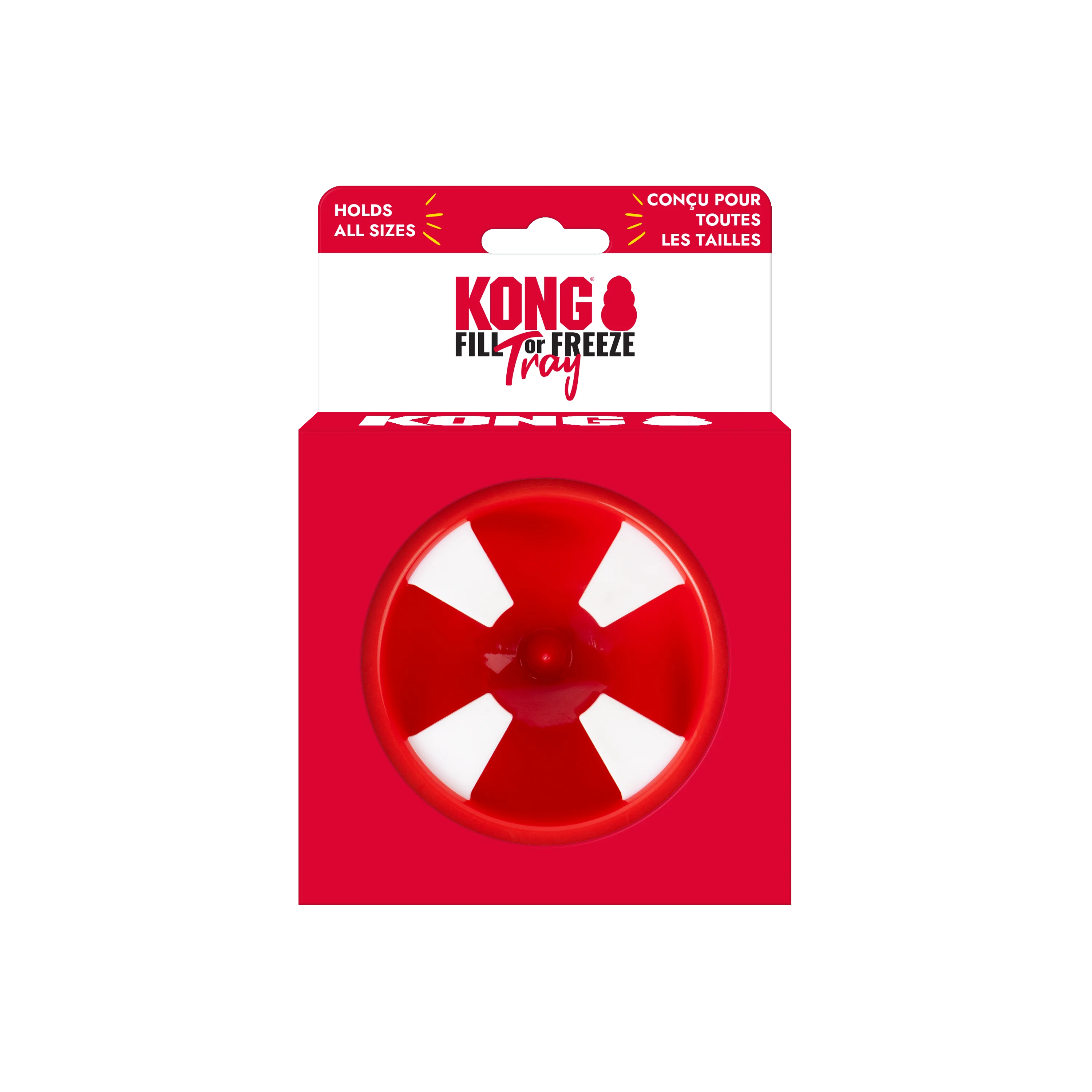 KONG Fill or Freeze Tray Red Single, One Size
